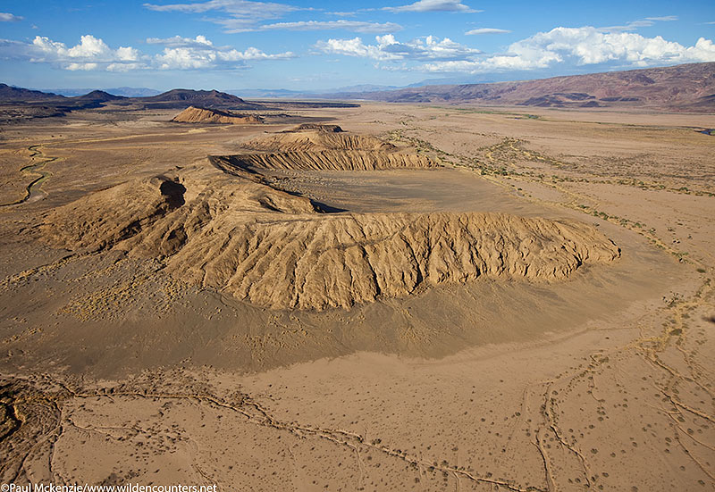 2. Ancient volcanic calderas, Seguta Valley, Kenya